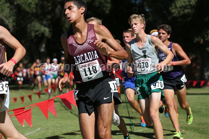 2015SIxcHSSeeded-071.JPG - 2015 Stanford Cross Country Invitational, September 26, Stanford Golf Course, Stanford, California.